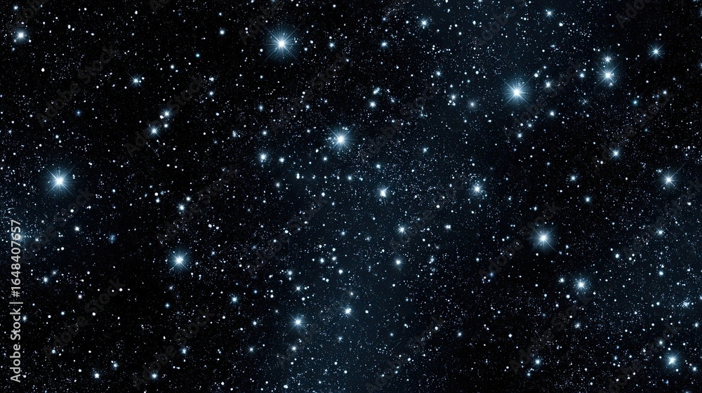 Fototapeta premium Deep space filled with numerous stars