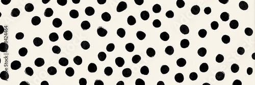 Abstract polka dot pattern