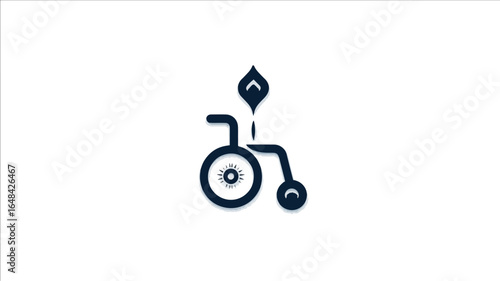 Accessibility wheelchair icon