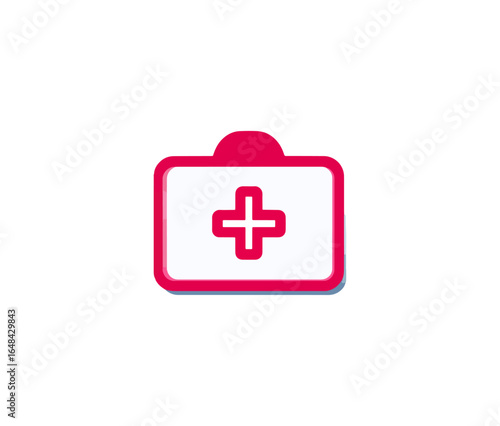 Medical kit icon graphic design