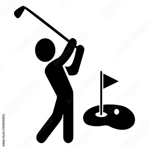 Golfing