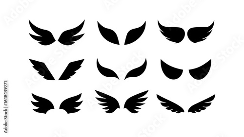 Assorted Musical Instruments Silhouette Collection