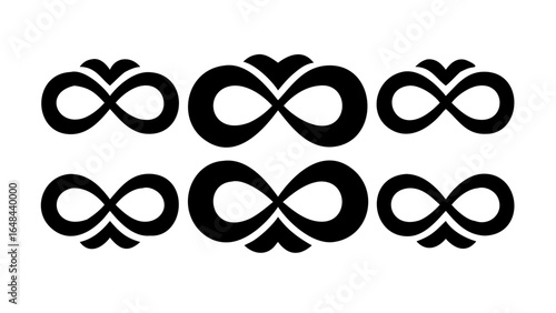 Bold Infinity Symbol endless loop
