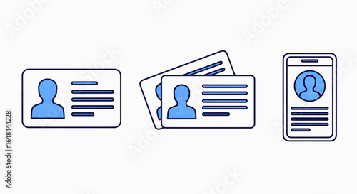 Identity verification methods depicted in an illustrative manner for digital security and access control purposes