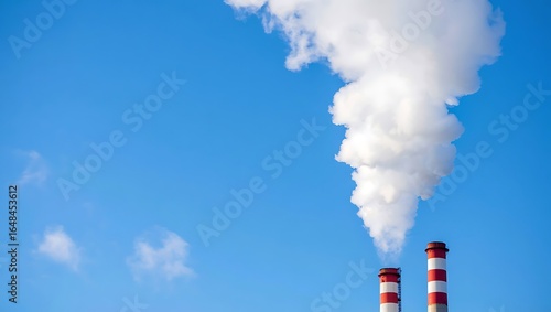 smoke from chimney, industrial pollution, carbon emission, industrial smog, Air pollution