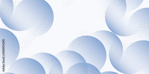 Modern art simple abstract blue simple art background with circle elements digital technology concept nice technology layer minimal wallpaper