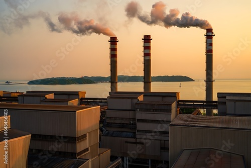 smoke from the chimney