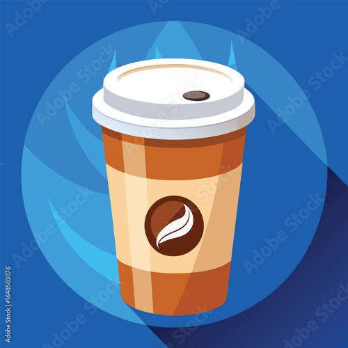 vector illustration of a coffee cup