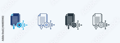 Data Extraction Multiple Style Icon Collection