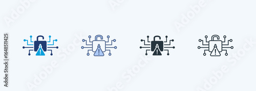 Fraud Detection Multiple Style Icon Collection