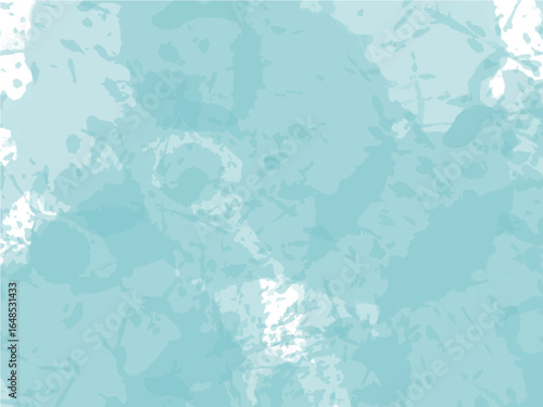 ブルー　水玉　質感　スプレー　ペイント　模様