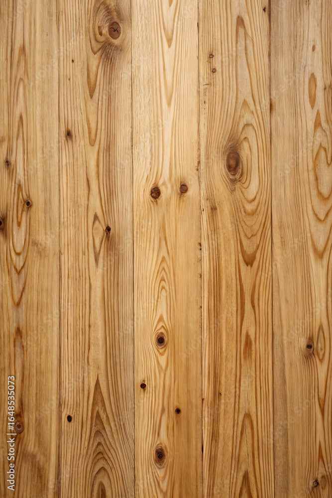Naklejka premium An old, brown wooden plank wall with a natural textured wood grain pattern makes a great background