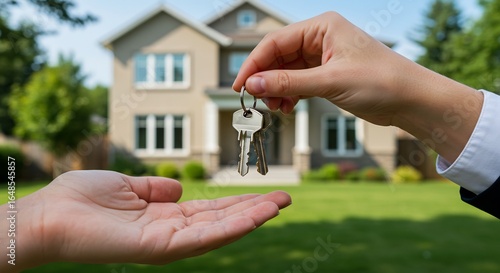 新築マイホーム鍵渡し