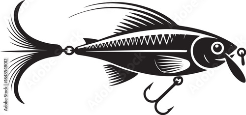 Realistic fishing lure design for anglers