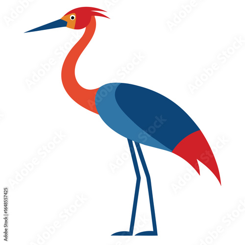 Crane White Background