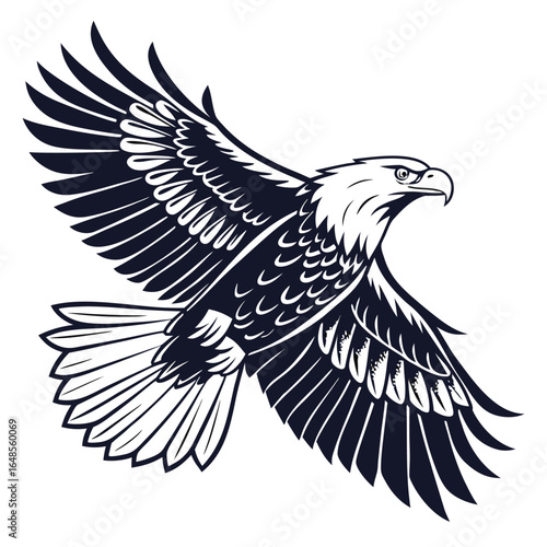Crow White Background