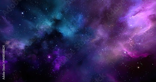 Colorful nebulae in deep space (1)