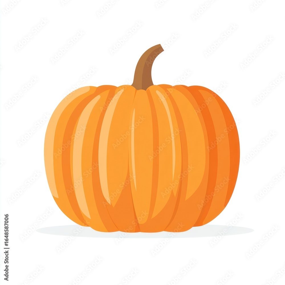 Obraz premium Pumpkin illustration vegetable design.