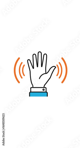Motion activated hand sensing technology for enhanced home automation and security systems