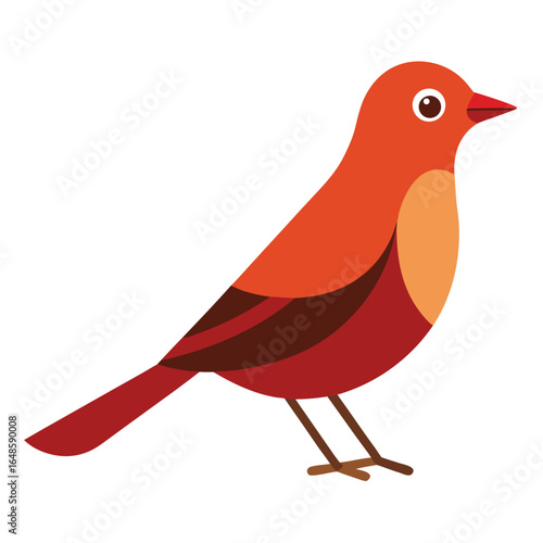 Nightingale White Background