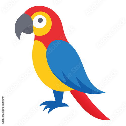 Parrot White Background