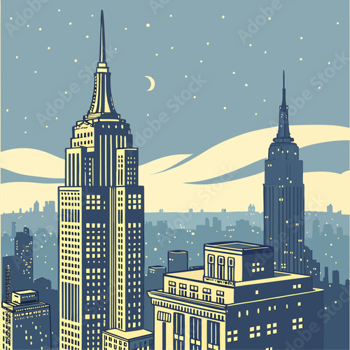 city in the night