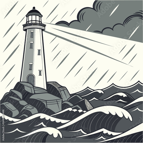 lighthouse on the beach
