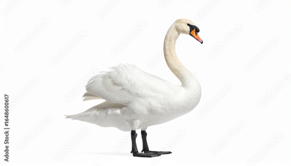 Obraz premium swan on the water