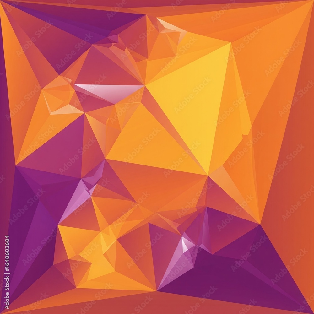 Obraz premium abstract triangle background
