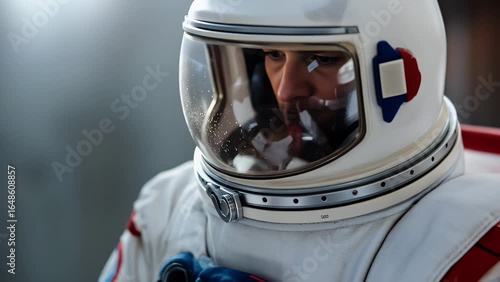 Wallpaper Mural Close-Up of Astronaut Glove Seal Connection Torontodigital.ca