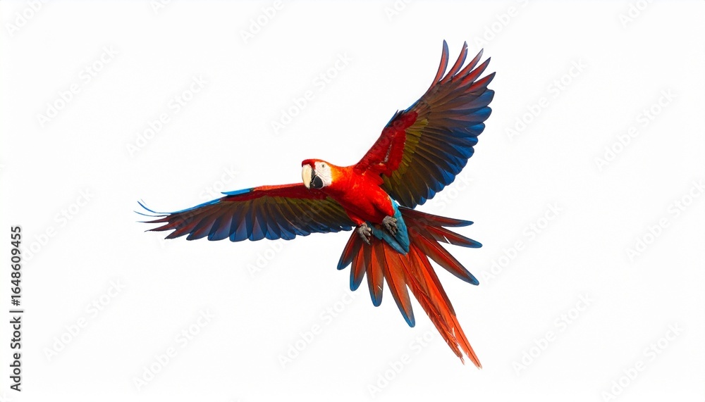 Fototapeta premium rainbow lorikeet isolated on white