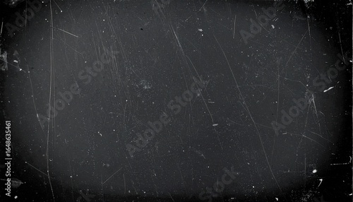 grunge overlay effect with scratch and dust on black background,retro noisy grain dust texture for film or photo overlay effect on black background,old photo overlay texture