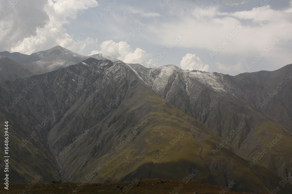 Fototapeta premium mountain landscape with clouds