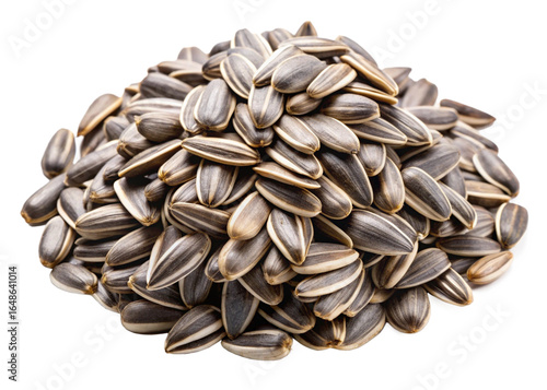 Sunflower seeds isolated on white background png