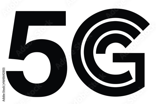 5g symbol vector icon