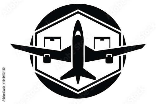 air freight vector icon
