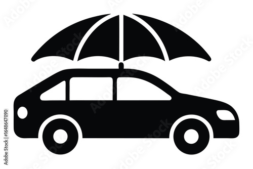 car insurance vector icon