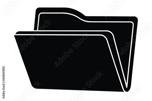 document folder vector icon