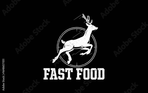 Fast Food Deer Hunting T-Shirt Funny Gift For Hunters svg t-shirt quotes design