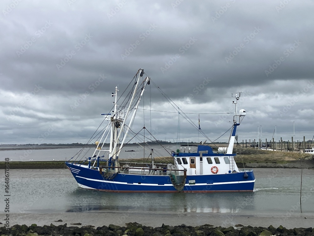Fototapeta premium Impressionen vom Sttran von Dornumersiel an der Deutschen Nordseeküste
