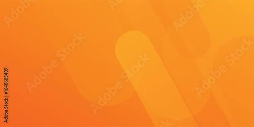 Abstract orange background with diagonal lines. Dynamic shapes composition.eps 10