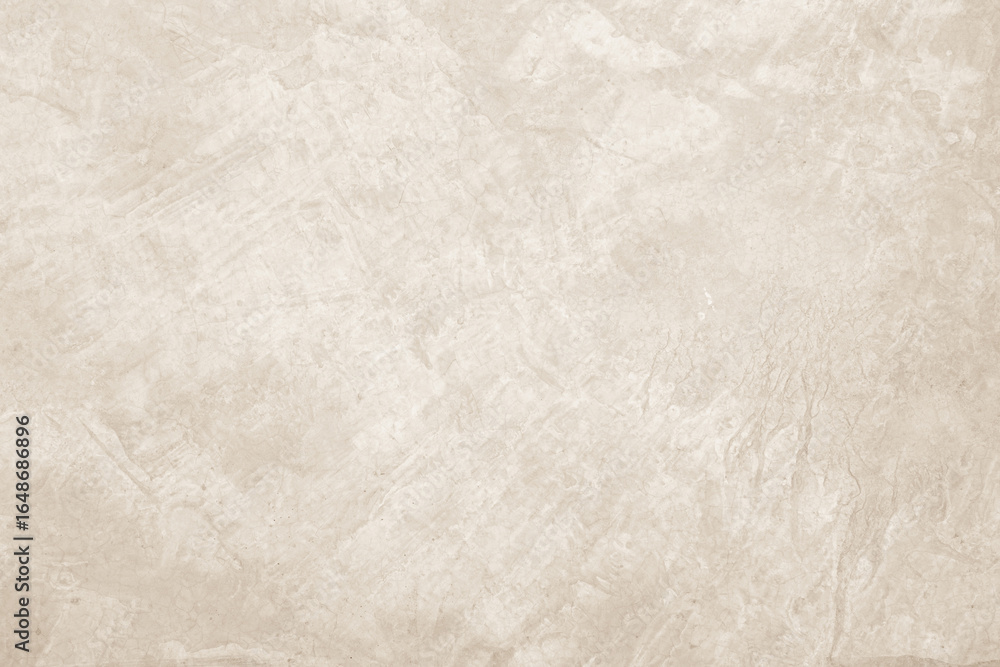 Fototapeta premium Old concrete wall texture background. Close up retro plain cream color cement wall background texture. Design paper vintage parchment element. 