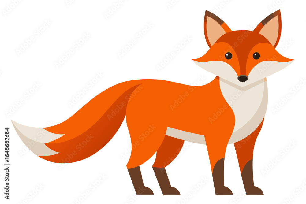 Obraz premium beautiful fox