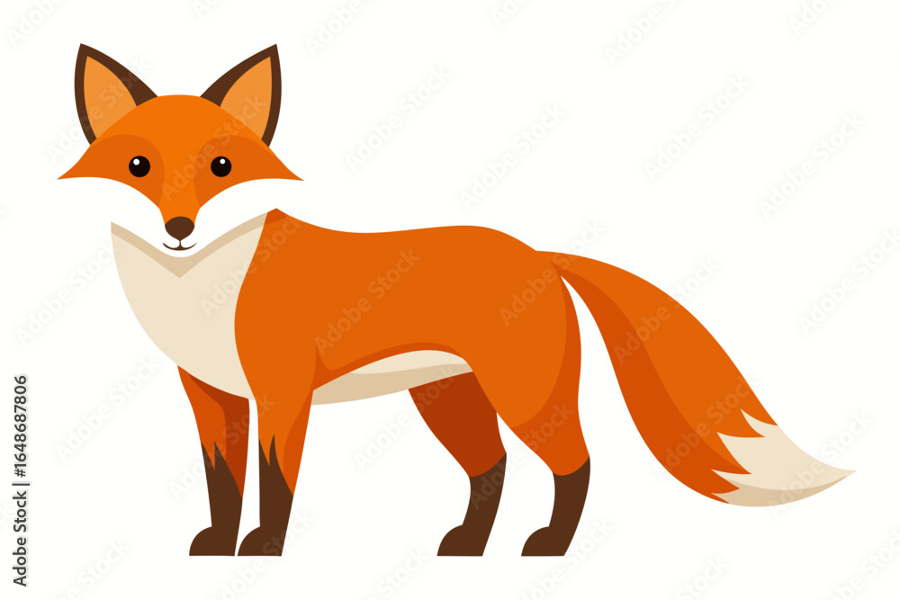 Obraz premium beautiful fox