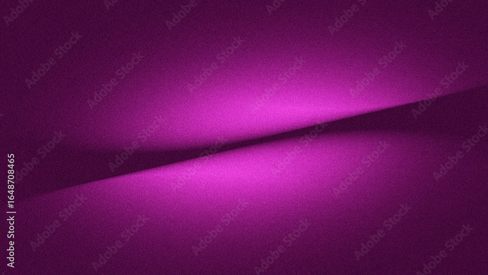 Fototapeta premium Purple minimalist abstract with subtle lighting and shadow effects forms an elegant and futuristic geometric plane.