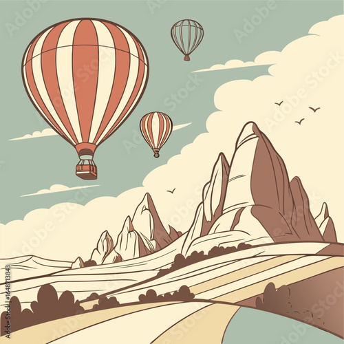 hot air balloon