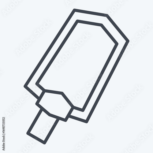 Icon Metal Detector. related to Sensors symbol. line style. design editable