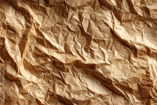 Wallpaper Mural Crinkled, tan paper texture Torontodigital.ca