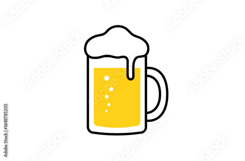 ビールジョッキのアイコン