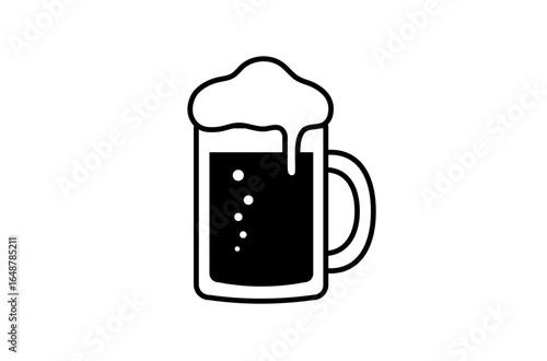 ビールジョッキのアイコン